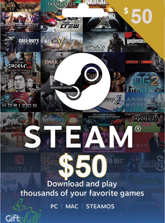 Steam Gift Card